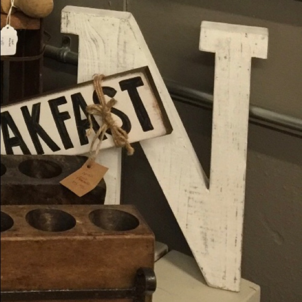 Wooden Letters “N”